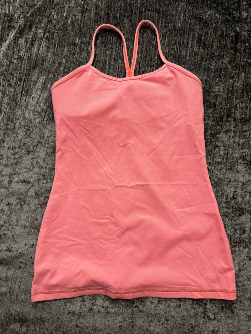 lululemon athletica Coral Pink Strappy Tank